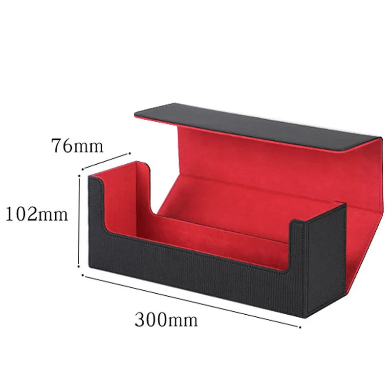 "400+ Card Deck Box with Magnetic Lid for Trading Card Games – FREE SHIPPING"