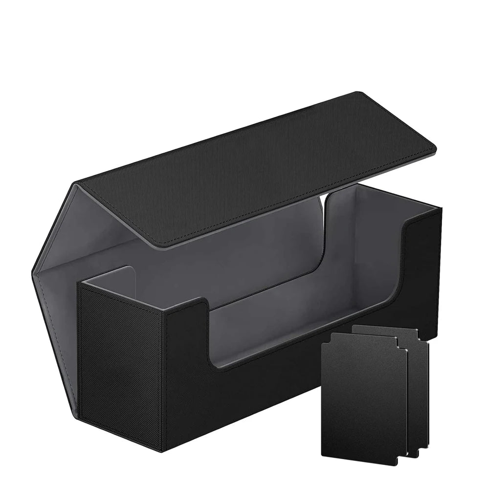 "400+ Card Deck Box with Magnetic Lid for Trading Card Games – FREE SHIPPING"