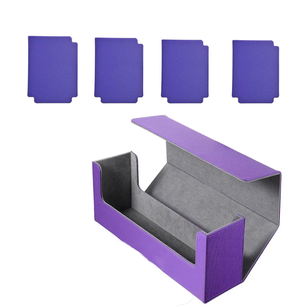 "400+ Card Deck Box with Magnetic Lid for Trading Card Games – FREE SHIPPING"