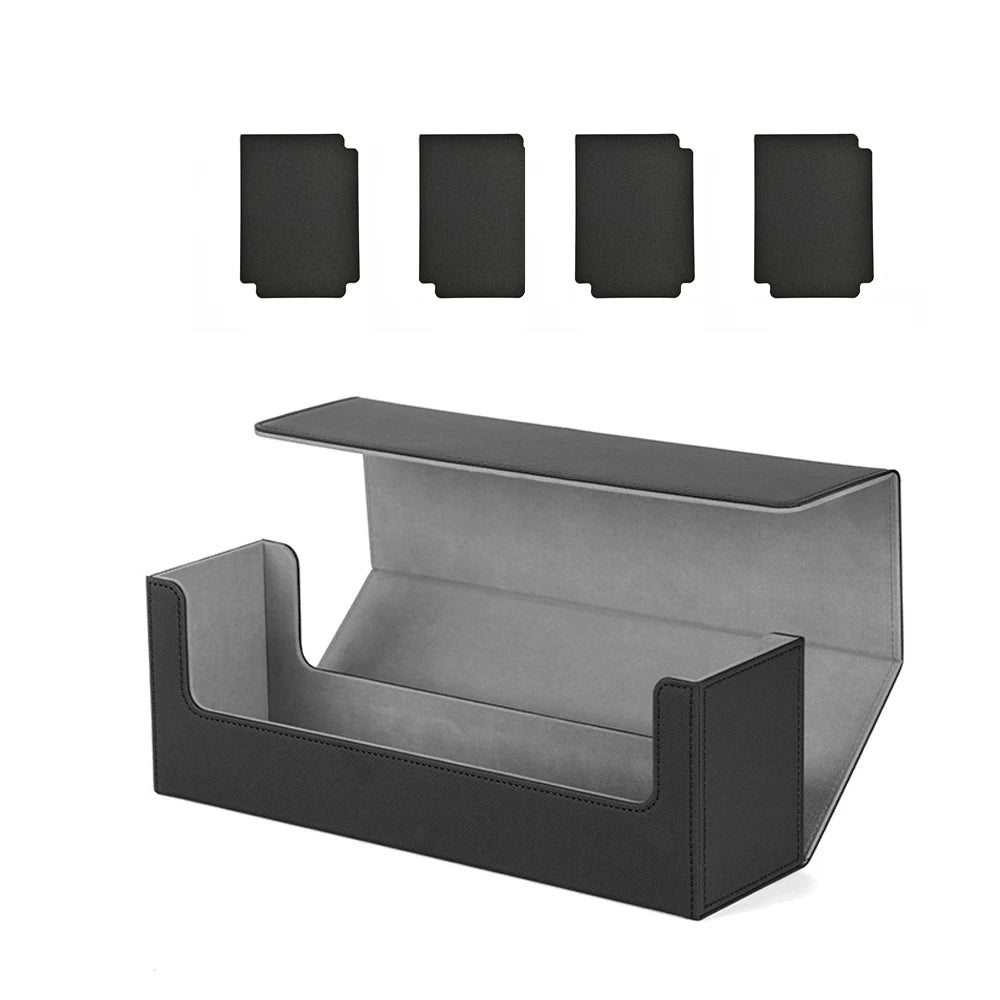"400+ Card Deck Box with Magnetic Lid for Trading Card Games – FREE SHIPPING"