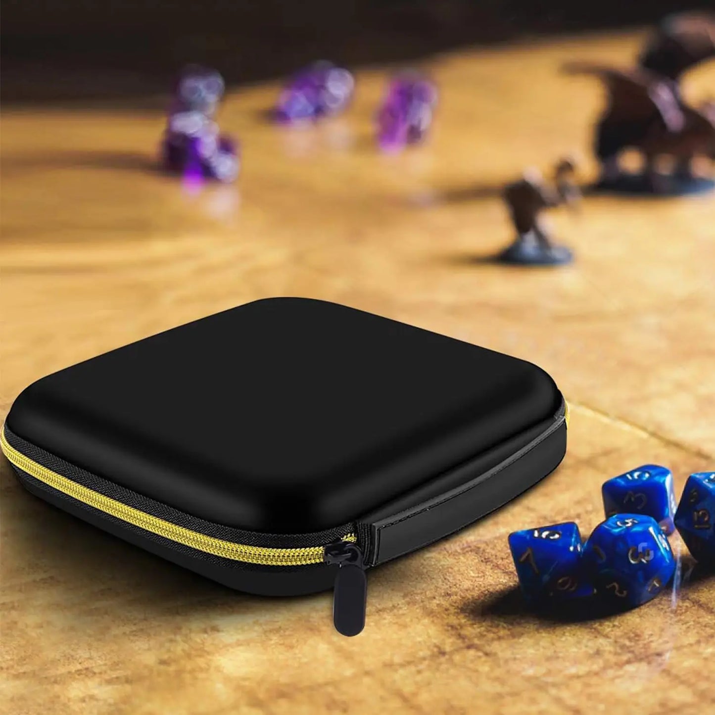 "35+ Dice Case Box Tray & Storage Holder – Organizer for RPG and Tabletop Dice"