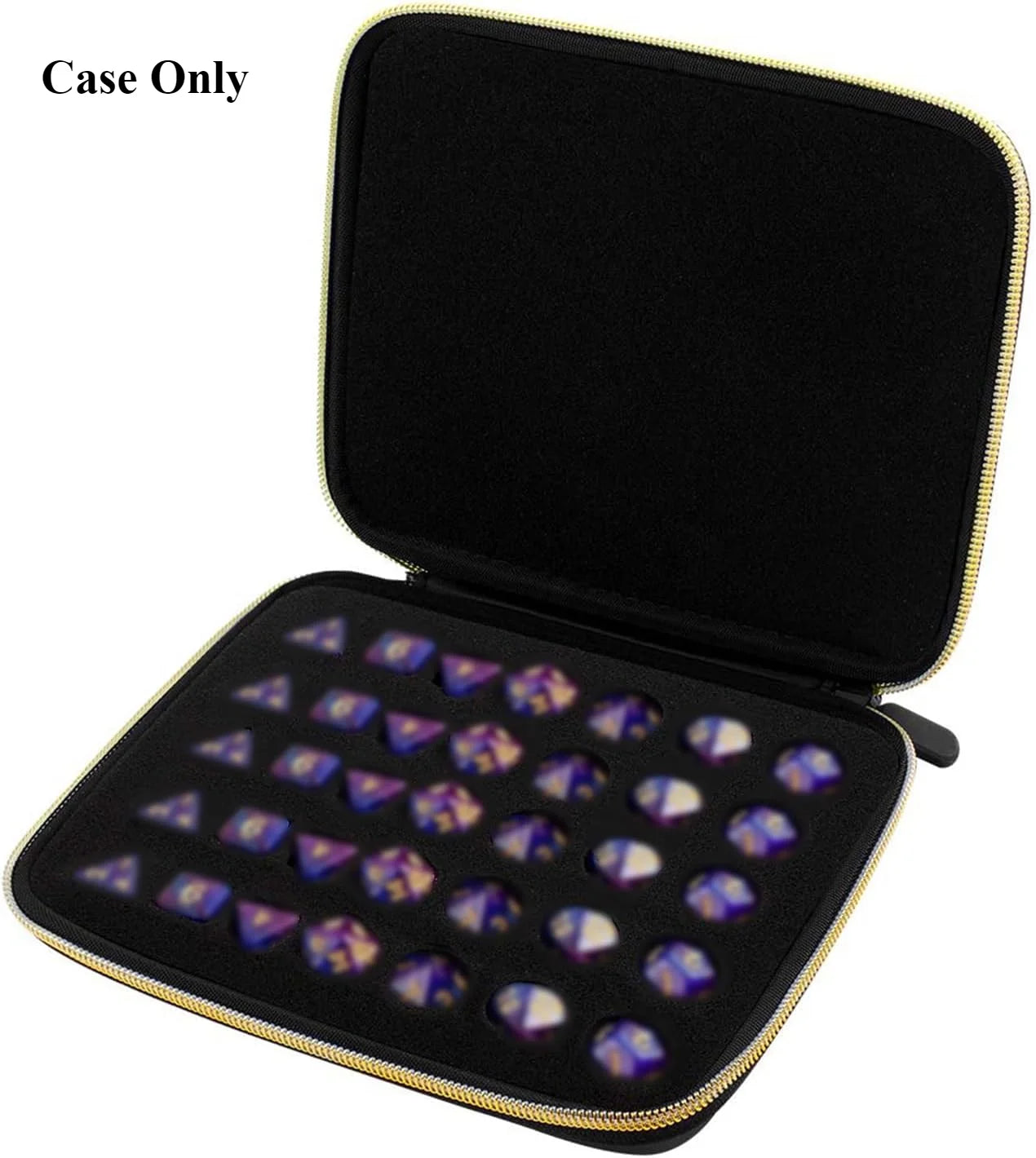 "35+ Dice Case Box Tray & Storage Holder – Organizer for RPG and Tabletop Dice"