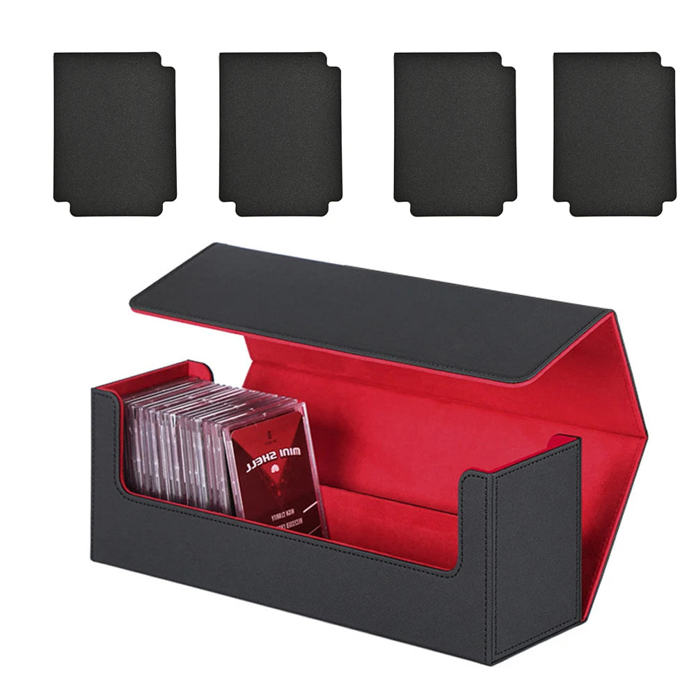 "400+ Card Deck Box with Magnetic Lid for Trading Card Games – FREE SHIPPING"